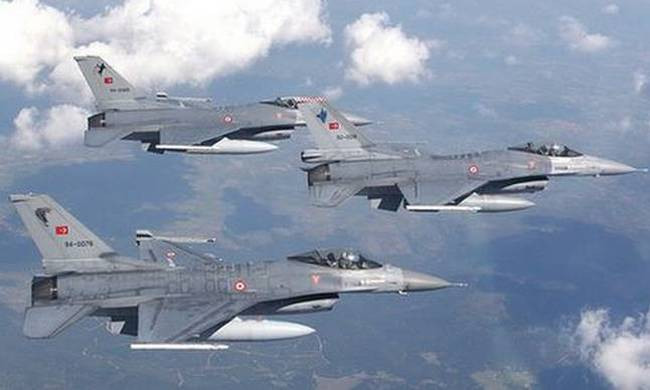 Τουρκικά F-16 πετούσαν επί μία ώρα μέσα στο FΙR Αθηνών!